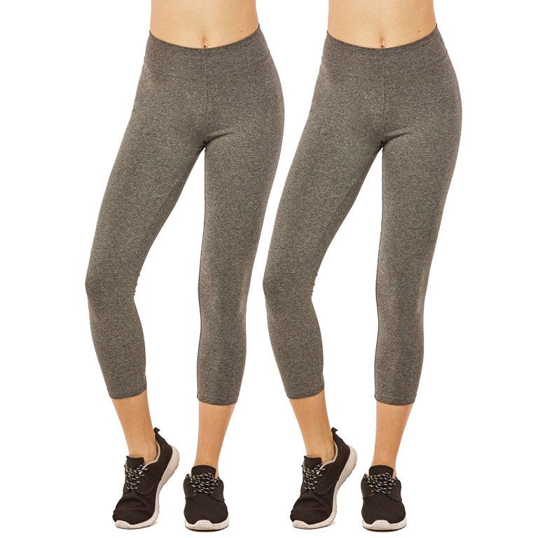 TheLovely Women & Plus Soft Wide Waistband Active Fitness Leggings(S-3X)  with Pockets