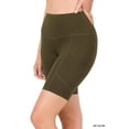 thumbnail image 1 of TheLovely Women & Plus Workout Yoga Running Compression Exercise Biker Shorts with Side Pockets, 1 of 4