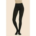 thumbnail image 1 of TheLovely Women's One Size Seamless Winter Fleece Lined Tights with Built-in Socks, 1 of 3