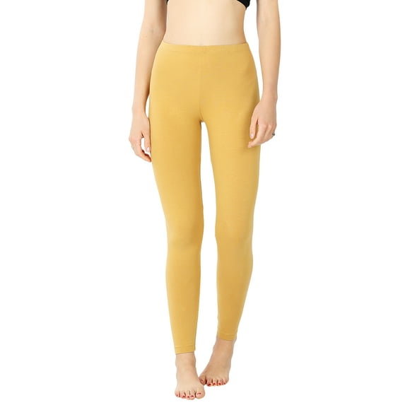 TheLovely Women's Premium Cotton High Waist Full Length Leggings