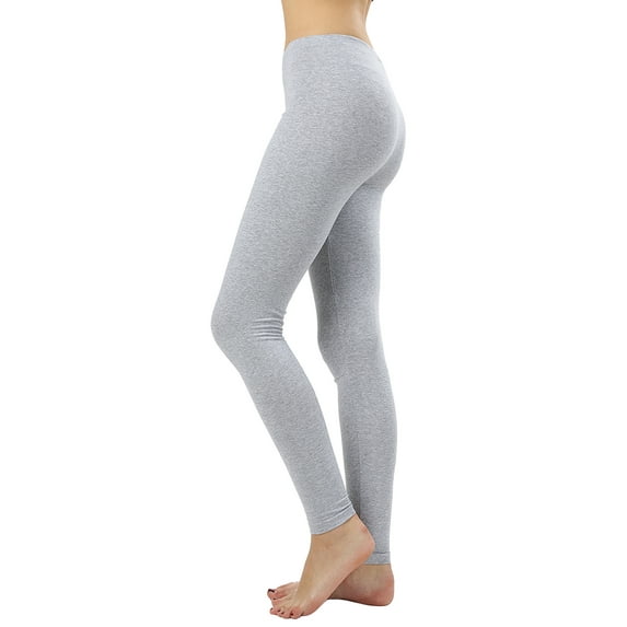 TheLovely Women's Premium Cotton High Waist Full Length Leggings