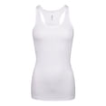 thumbnail image 1 of TheLovely Women's Ribbed Knit Racerback Cotton Active Tank Top, 1 of 2
