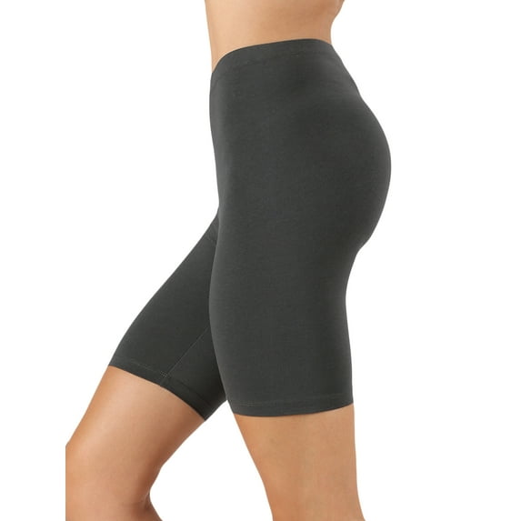 TheLovely Women's Soft Cotton Stretch Knee Length Leggings Fitness Sport Biker Shorts