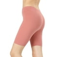 thumbnail image 1 of TheLovely Womens & Plus Soft Cotton Stretch Knee Length Leggings Fitness Sport Biker Shorts, 1 of 5