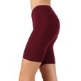 thumbnail image 1 of TheLovely Womens & Plus Soft Cotton Stretch Knee Length Leggings Fitness Sport Biker Shorts, 1 of 5