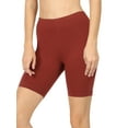 thumbnail image 1 of TheLovely Plus Size Soft Cotton Stretch Knee Length Leggings Fitness Sport Biker Shorts, 1 of 5