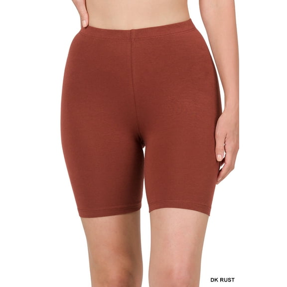 TheLovely Women's Soft Cotton Stretch Knee Length Leggings Fitness Sport Biker Shorts