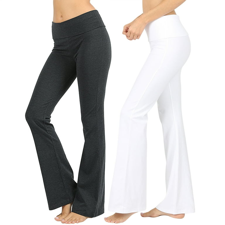 Cotton flare yoga pants online