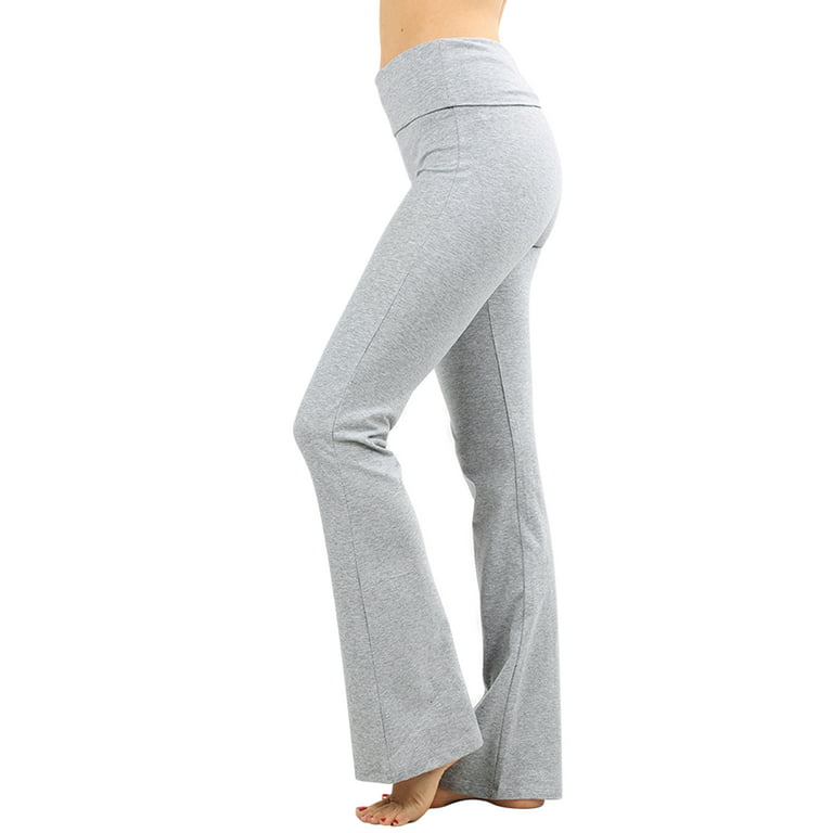 TheLovely Womens & Plus Stretch Cotton Fold-Over High Waist