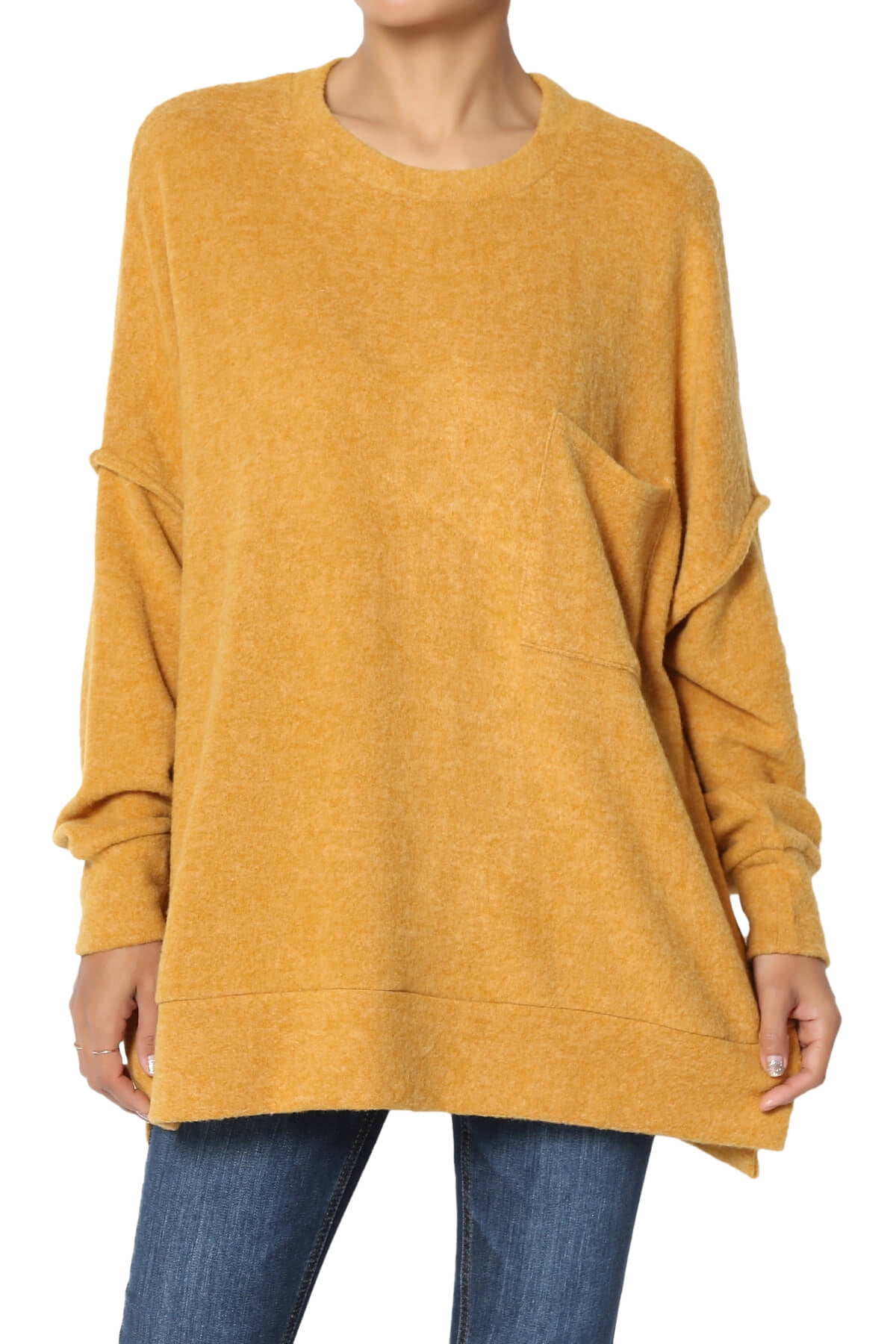 Unisex Butter soft collection - Elevated Long Sleeve Pullover