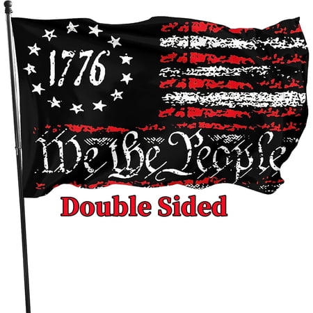 We ThePeople 1776Flag 2x3 Ft Outdoor Double Sided 13 Star American Vintage USA BetsyRoss Flags Banner Polyester Fabric with 2 Brass Grommets for Outside Indoor Patriotic-Decorative