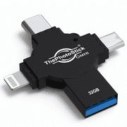 ThePhotoStick Omni X 32GB   Photo and Video Backup, Memory Stick, Flash Drive