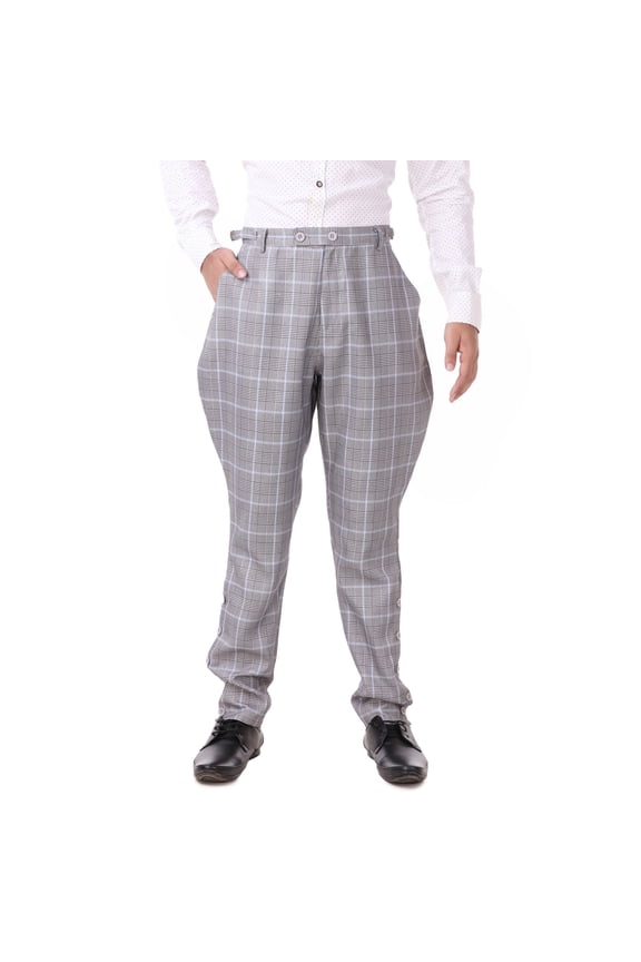 Men's Steampunk Victorian Cosplay Archibald Jodhpur Pants - Renaissance & Gothic Costume Trousers