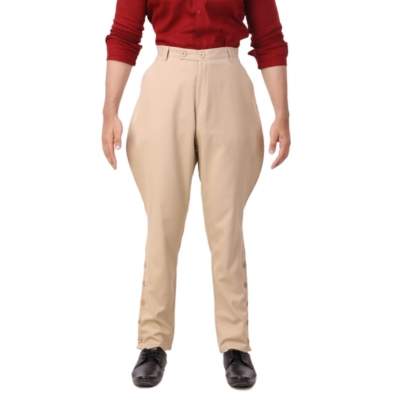 ThePirateDressing Steampunk Victorian Cosplay Costume Men’s Archibald Jodhpur Pants Trousers