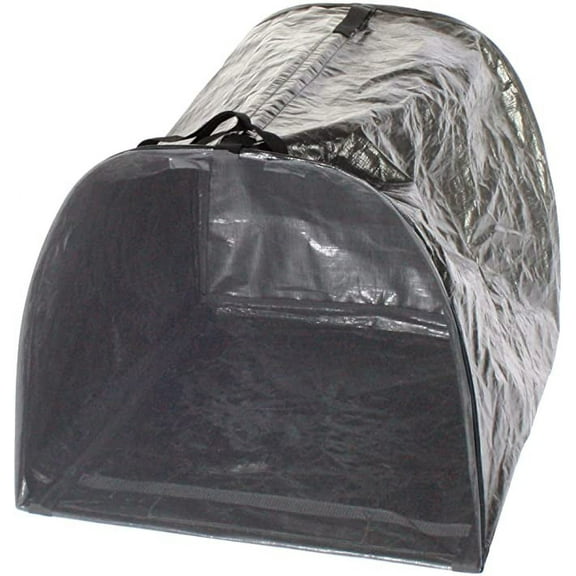 TheXceptional Leaf Toter 53 Gal. Stand Up or Dustpan Sytle Loading Bag with Dual Grab Handles for Lawn and Leaf Collecting Tool