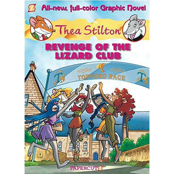 Pre-Owned Thea Stilton Graphic Novels #2: Revenge of the Lizard Club (Hardcover) 1597074306 9781597074308