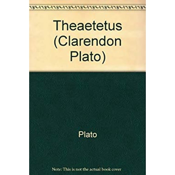 Pre-Owned Theaetetus (Hardcover) 9780198720430