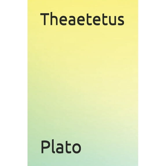 Theaetetus (Paperback)
