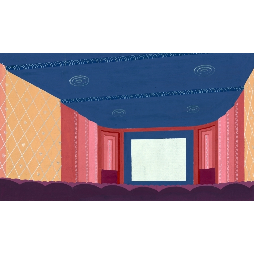 Theater. Design Proposal For The The Interior Of A Motion Picture ...