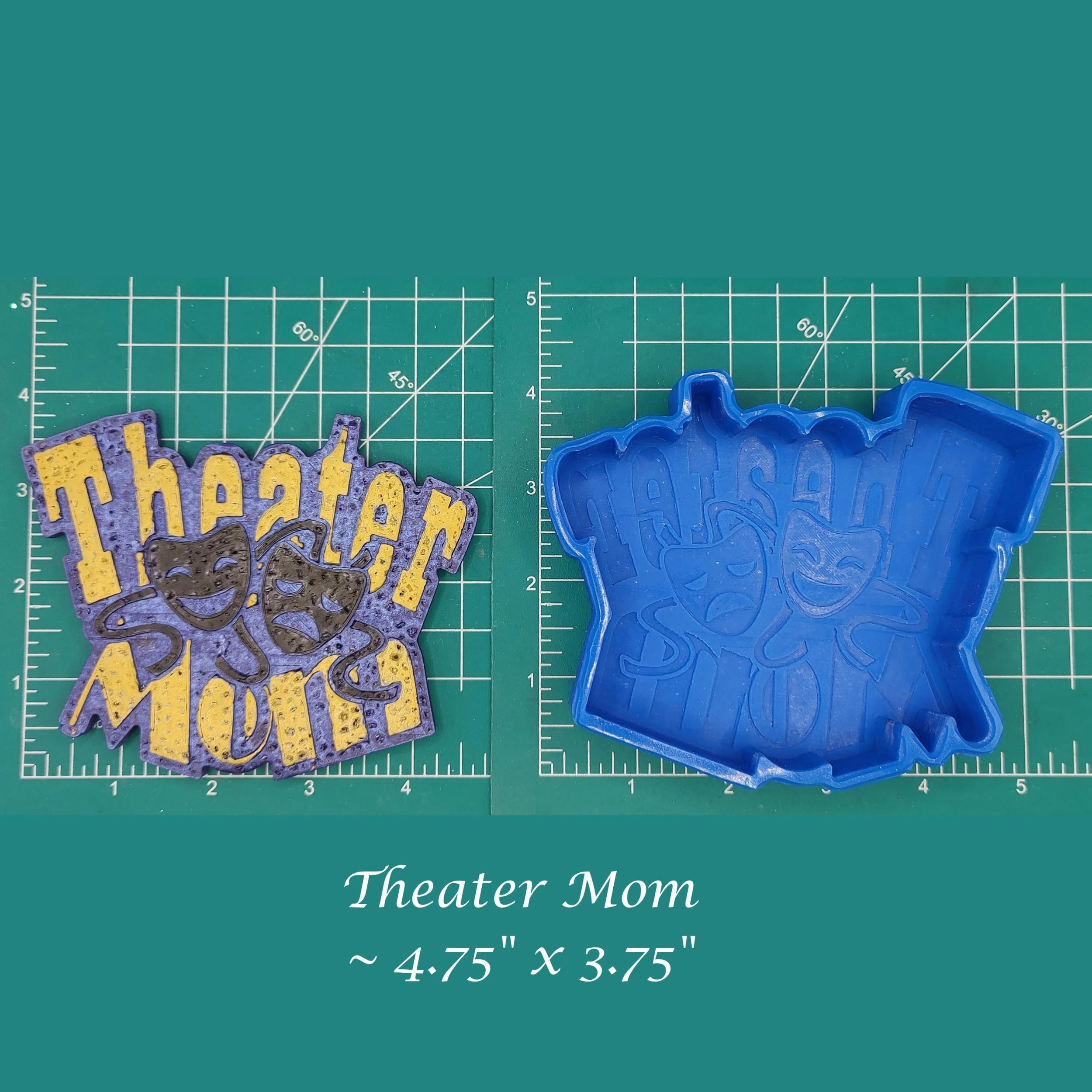 Theater Mom Silicone Freshie Mold