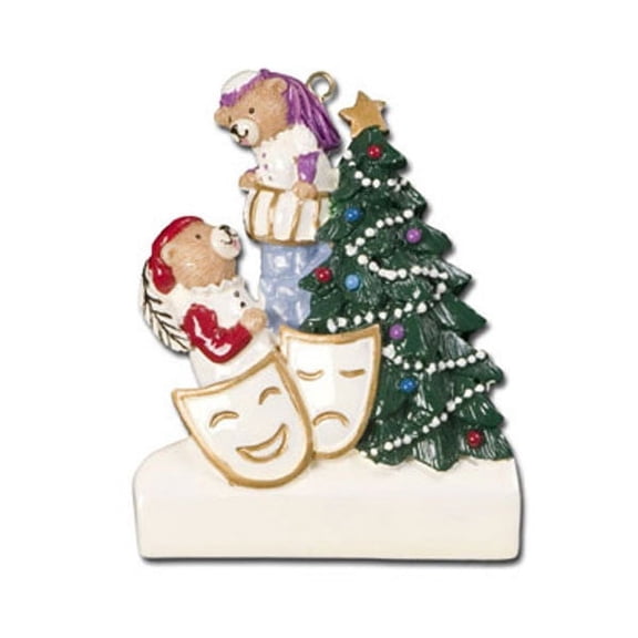 Theater Personalized Christmas Ornament DO-IT-YOURSELF