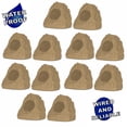 thumbnail image 1 of Theater Solutions 12R4S Outdoor Sandstone Rock 12 Speaker Set for Yard Patio Pool Spa, 1 of 6