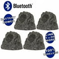 thumbnail image 1 of Theater Solutions B41GG Fully Wireless 240 Watt Rechargeable Battery Bluetooth Rock 4 Speaker Set Granite Link Up To 99 Speakers Wirelessly, 1 of 6