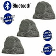 thumbnail image 1 of Theater Solutions B61GG Fully Wireless 300 Watt Rechargeable Battery 6.5" Bluetooth Rock 3 Speaker Set Granite Grey Link Up To 99 Speakers Wirelessly, 1 of 6