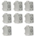 thumbnail image 1 of Theater Solutions OVCDG Outdoor Volume Controls Gray Weatherproof 8 Piece Set, 1 of 5