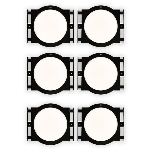 Theater Solutions RK6C In Ceiling Installation Rough In Kit for 6.5" Speakers 3 Pair Pack