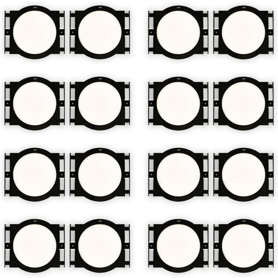 Theater Solutions RK6C In Ceiling Installation Rough In Kit for 6.5" Speakers 8 Pair Pack