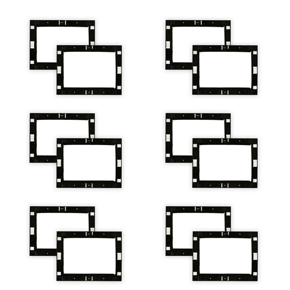 Theater Solutions RK8W In Wall Installation Rough In Kit for 8" Speakers 6 Pair Pack