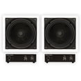 thumbnail image 1 of Theater Solutions TS1000 Flush Mount 10" Subwoofer Speaker and Amp 2 Pack, 1 of 6