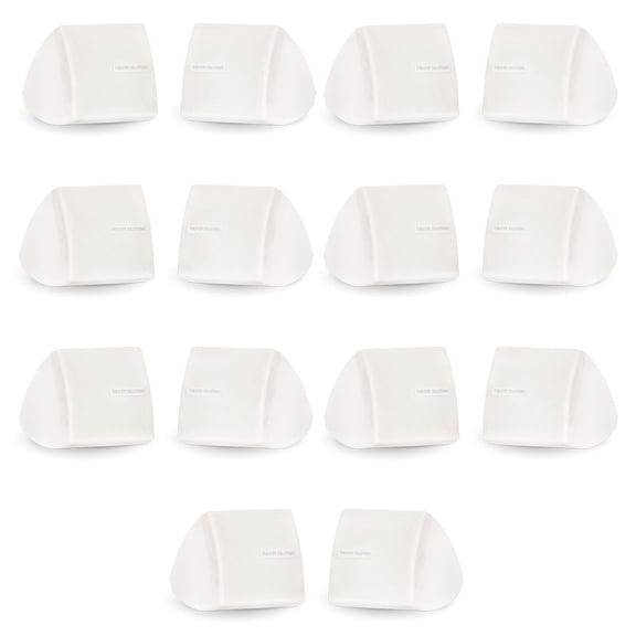 Theater Solutions TS30W Mountable Indoor Speakers White Bookshelf 7 Pair Pack
