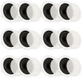 thumbnail image 1 of Theater Solutions TS80C In Ceiling 8" Speakers Surround Sound Home Theater 6 Pair Pack, 1 of 5