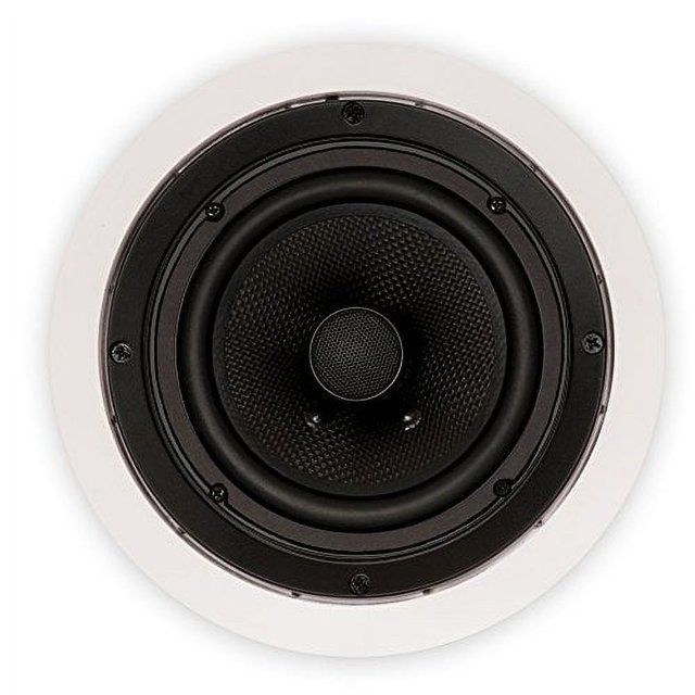 Theater Solutions TS80C in Ceiling 8" Speakers Surround Sound Home