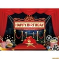 thumbnail image 1 of Theater Stage Photography Backdrops Classic Velvet Red Curtains Background Business Eving Speech Birthday Party Photo Props, 1 of 5
