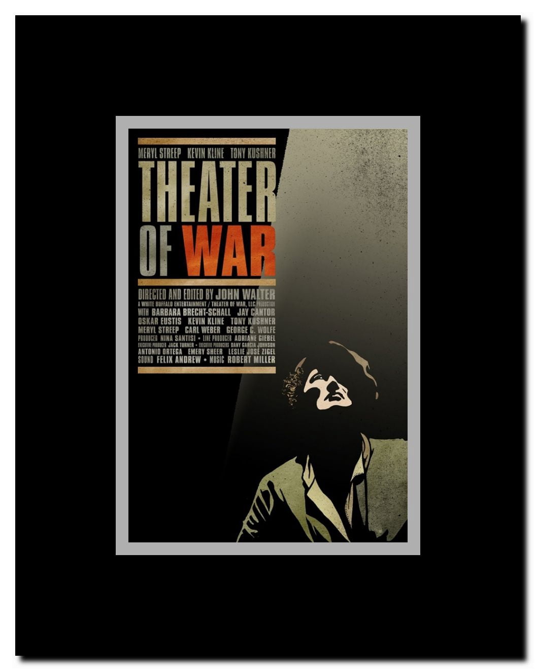 Theater of War Framed Movie Poster
