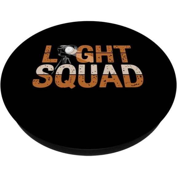 Theatre Light Squad Spotlight Crew Stage Crew Theatre Tech PopSockets Adhesive PopGrip