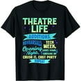 thumbnail image 1 of Theatre Nerd Actor Gift Shirt Funny Musical Theater Thespian T-Shirt, 1 of 7