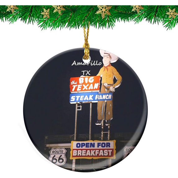 Theatre North Dakota USA Christmas Ornament Travel Souvenir Personalized Christmas Tree Pendant Hanging Decoration