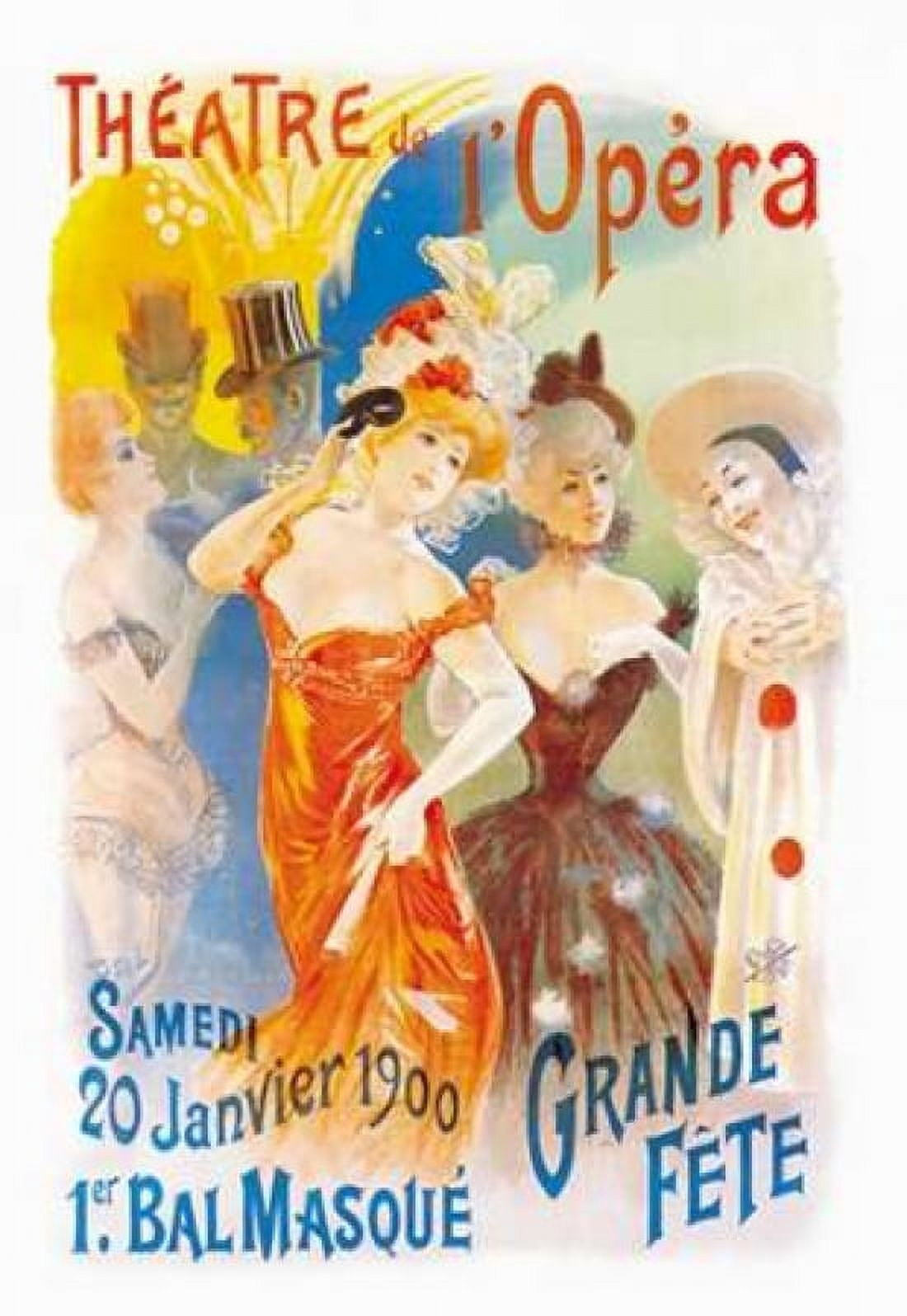 Theatre de l Opera Canvas Art - Unknown (12 x 18)
