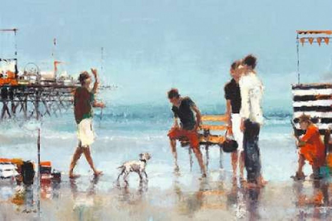 Theatre of the Tides Canvas Art - Lorraine Christie (12 x 18)