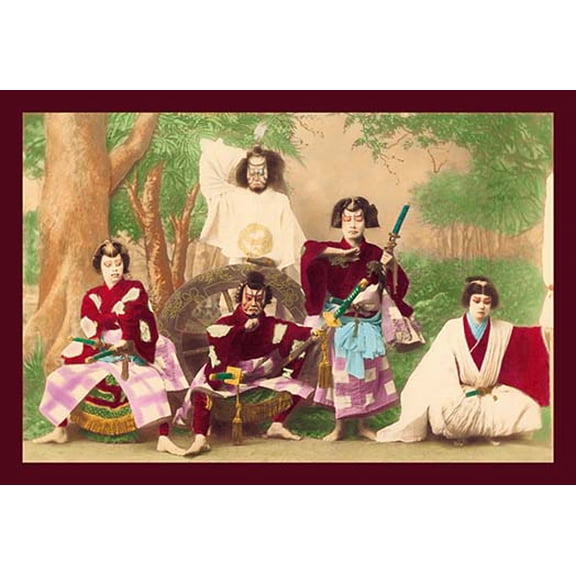 Theatrical Performance Fine art canvas print (20" x 30")