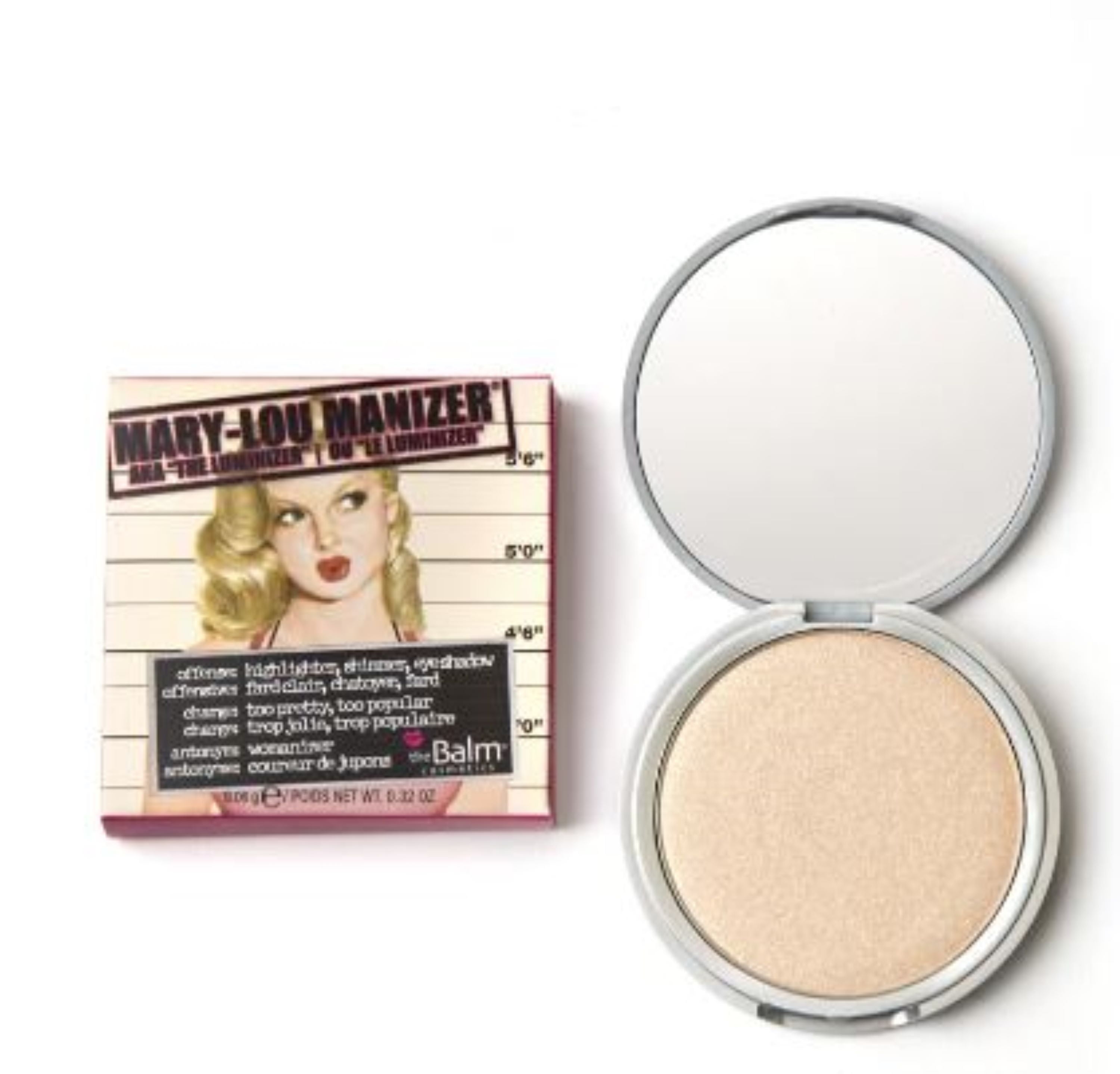 Thebalm Mary-Lou Manizer Highlighter, Shadow & Shimmer, 0.30 Oz