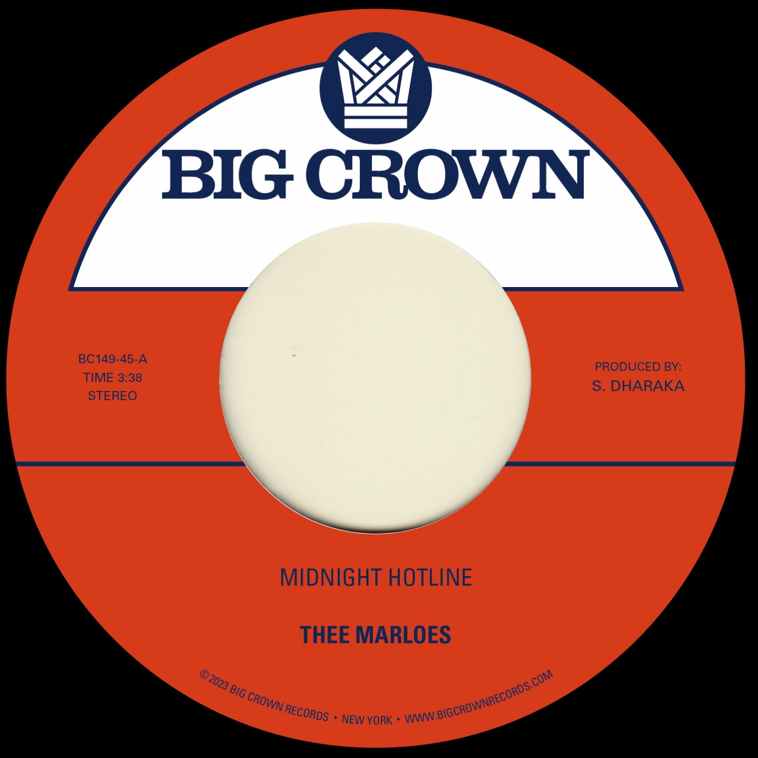 Thee Marloes - Midnite Hotline B/w Beri Cinta Waktu - Music & Performance - Vinyl [7-Inch]