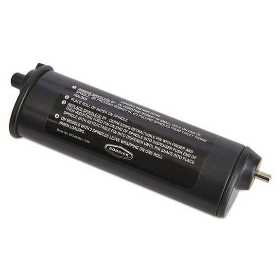 Theft Resistant Spindle for ClassicSeries Toilet Tissue Dispensers, Black | Bundle of 5