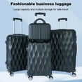 thumbnail image 1 of Thehsnt 4 Pcs/Set Suitcase Set Different Sizes Large Hard Shell Waterproof Telescopic Handle Spinner Wheel TSA Lock 14/20/24/28 Inch Luggage Suitcase Set, 1 of 8
