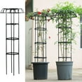 thumbnail image 1 of Thehsnt Garden Trellis for Climbing Plants Outdoor Mushroom Top Design Plant Stand Easy Installation Plant Trellis Support Cage for Climbing Vine Rose Clematis, 1 of 8