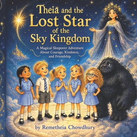 Theia and the Lost Star of the Sky Kingdom: A Magical Sleepover Adventure About Courage, Kindness, and Friendship, (Paperback)